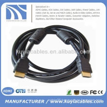 Brand new 19pin hdmi to hdmi cable 1.3v with 2 Ferrit 1.5meter black